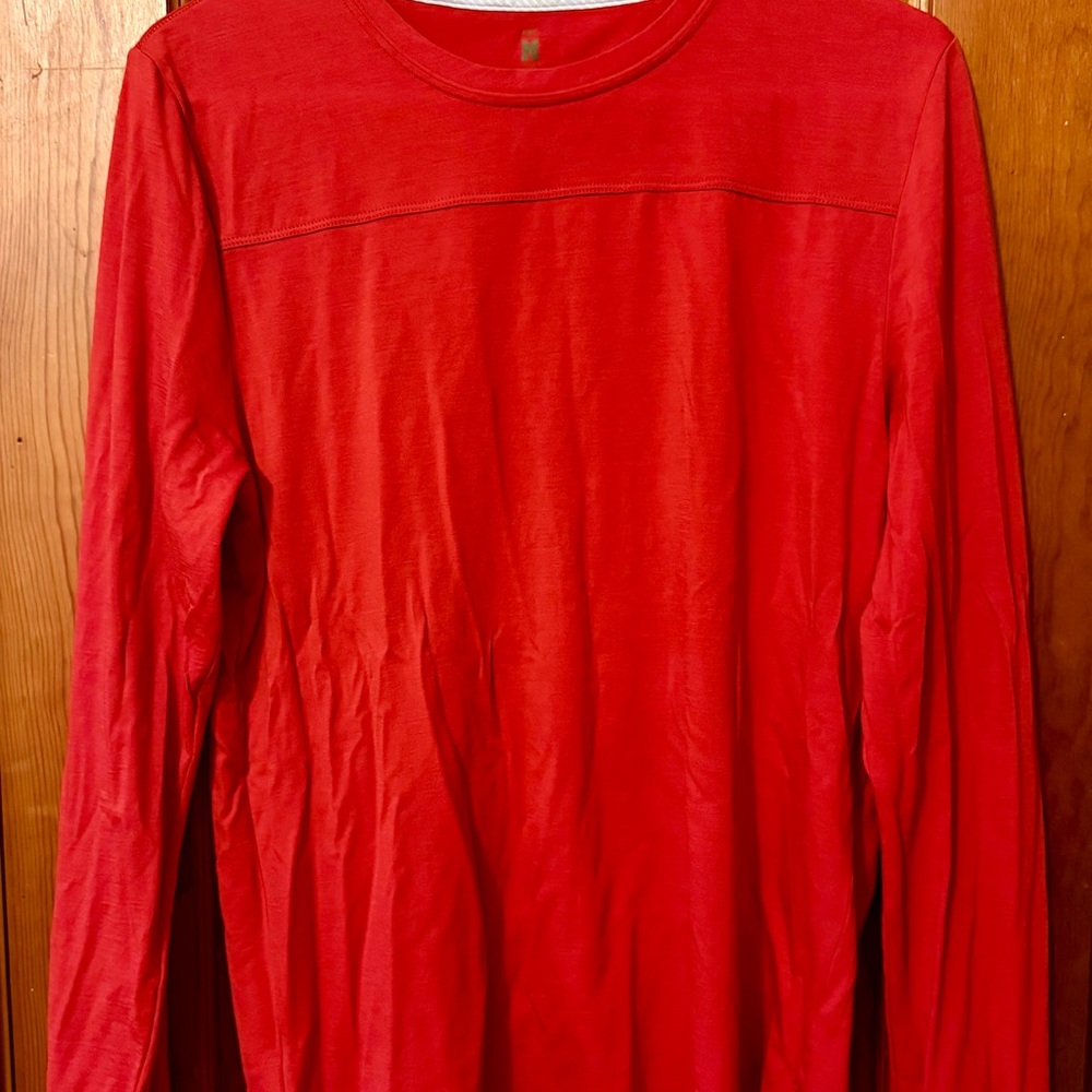 Tracksmith - Harrier Long Sleeve - Red